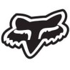 CALCOMANIA LOGO FOX EN NEGRO