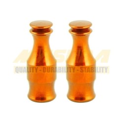 TAPON DE VALVULA DE AIRE ALUMINIO BOTELLA DORADO