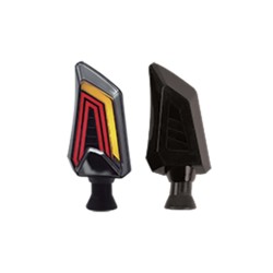 DIRECCIONAL LED SECUENCIAL TIPO MACHETE UNIVERSAL (AMARILLO-ROJO)