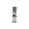FOCO DE FARO LED MEDIA VUELTA 2 COLORES BLANCO AMARILLO CARCASA DORADA