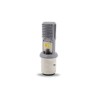 FOCO DE FARO LED MEDIA VUELTA 2 COLORES BLANCO AMARILLO CARCASA DORADA
