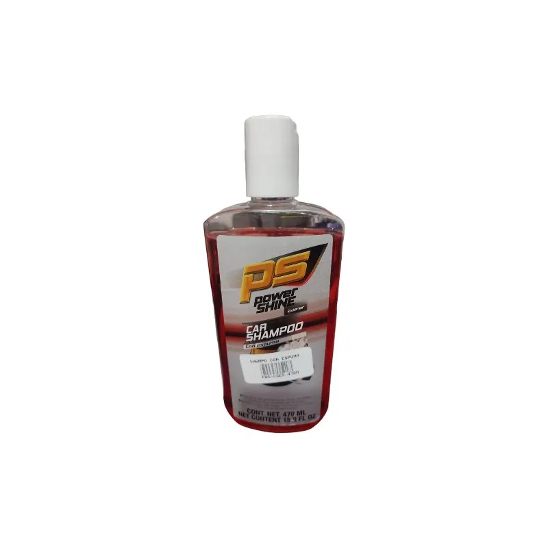 CAR SHAMPOO ESPUMA BOTELLA POWER SHINE