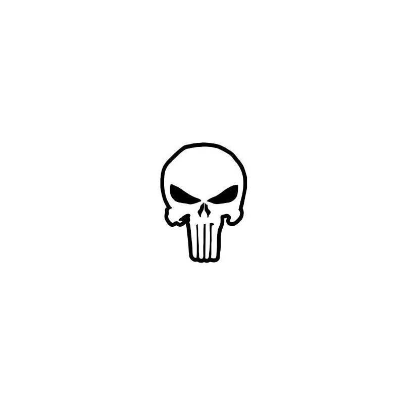 CALCOMANIA GRANDE PUNISHER