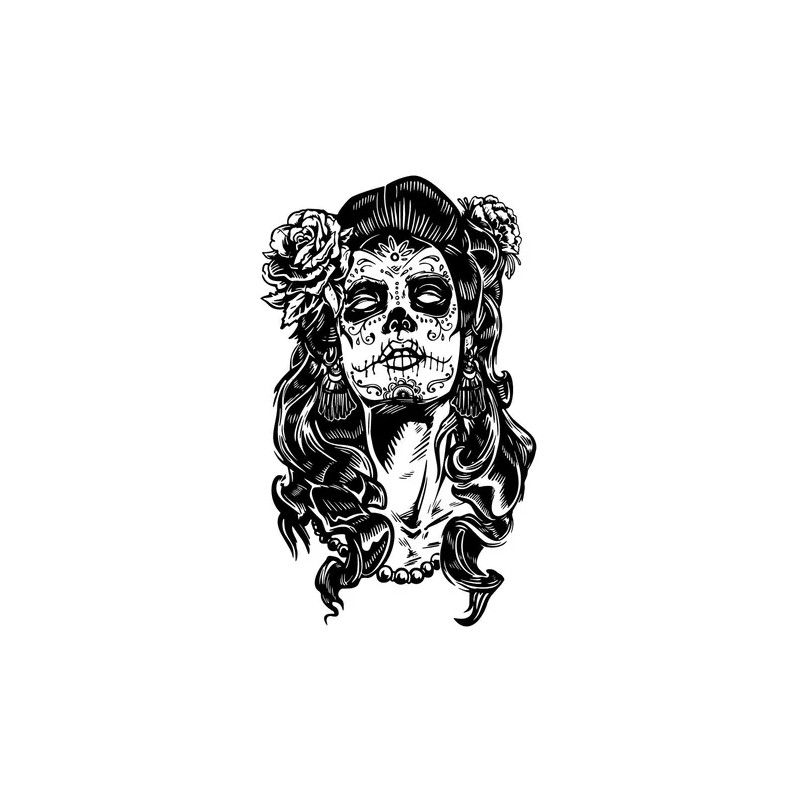 CALCOMANIA GRANDE CATRINA