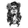 CALCOMANIA GRANDE CATRINA