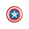 CALCOMANIA REFLEJANTE ESTRELLA CAPITAN AMERICA