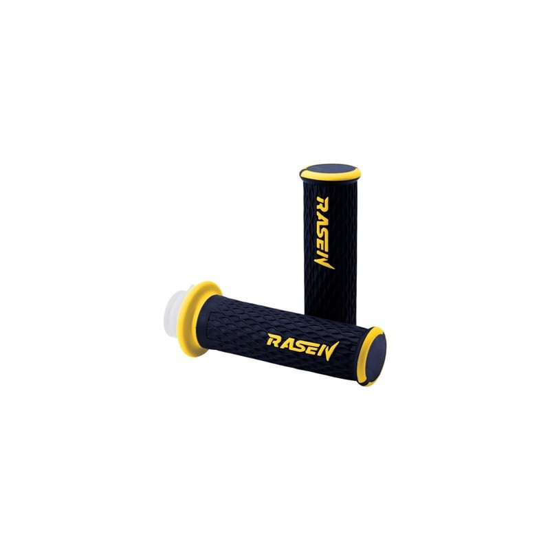 PUÑO DE CAUCHO TIPO AGARRE DIAMANTE (AMARILLO)