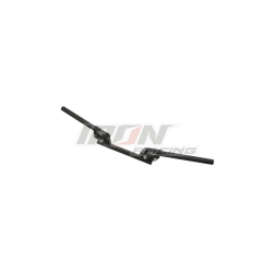 MANUBRIO ALUMINIO XTREME IRON RACING COLOR NEGRO