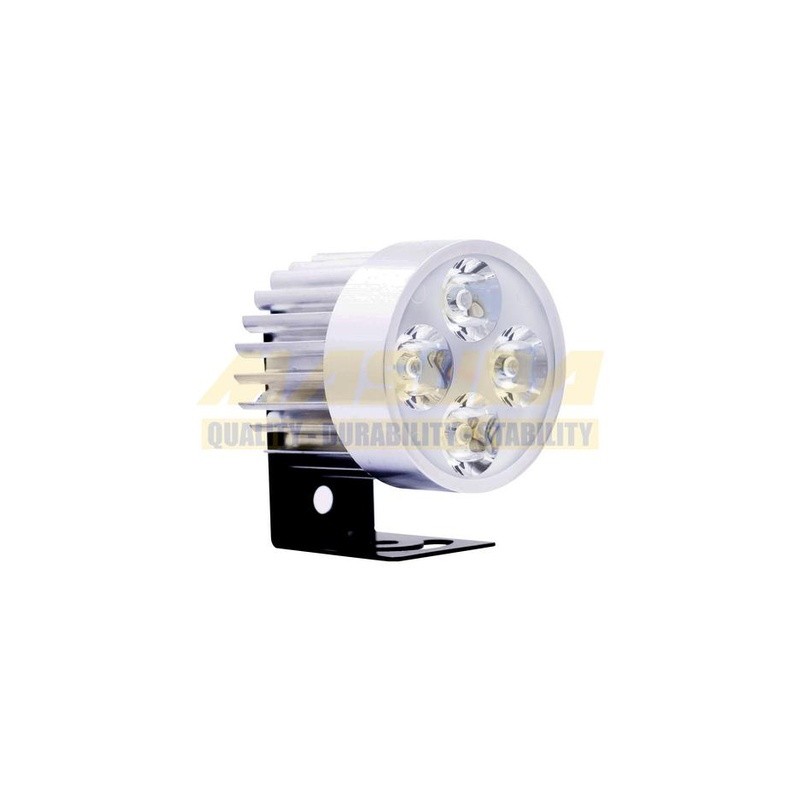 FARO AUXILIAR LEDS P/MOTOCICLETA IR1570 8-80V 4W PLATA