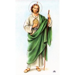CALCOMANIA GRANDE SAN JUDAS (CONTORNO AZUL)