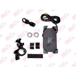 PORTA CELULAR UNIVERSAL CON CARGADOR MEK