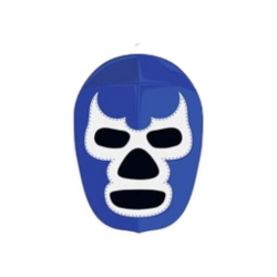 CALCOMANIA GRANDE BLUE DEMON