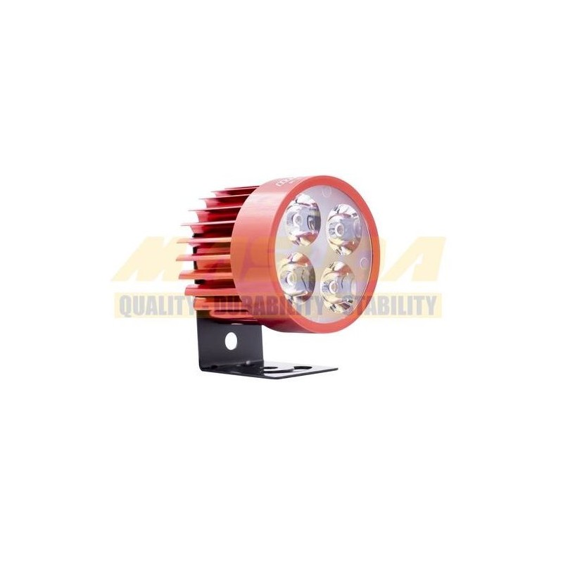 FARO AUXILIAR LEDS P/MOTOCICLETA IR1570 8-80V 4W ROJO