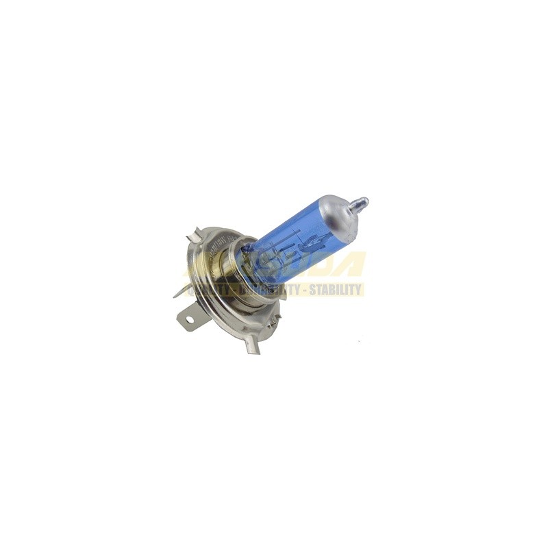 FOCO FARO DELANTERO HD P43T H4 AZUL 12V 18/18W