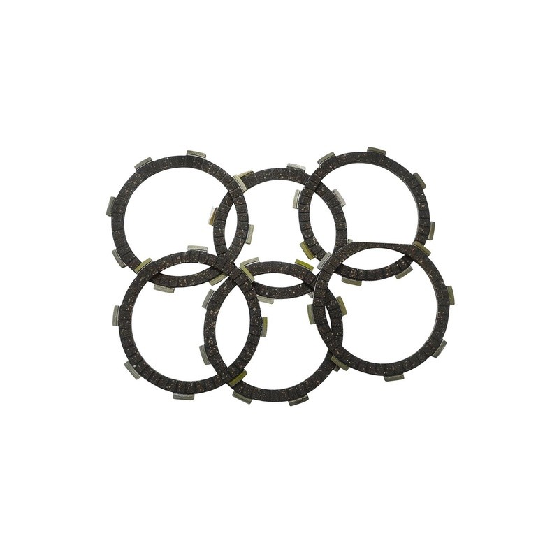 DISCO EMBRAGUE PASTA ITALIKA 250SZ VENTO ROCKETMAN/CROSSMAX 250 URBAN 200 (6 PIEZAS) PROMOTO