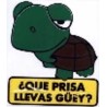 CALCOMANIA GRANDE ¿QUE PRISA LLEVAS?