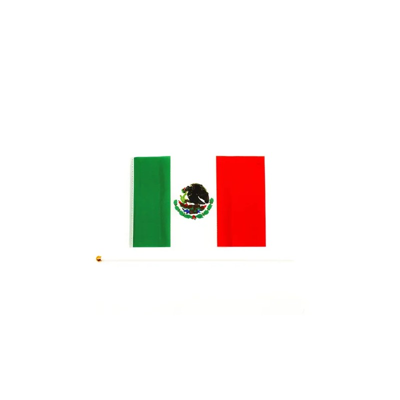 CALCOMANIA GRANDE BANDERA DE MEXICO