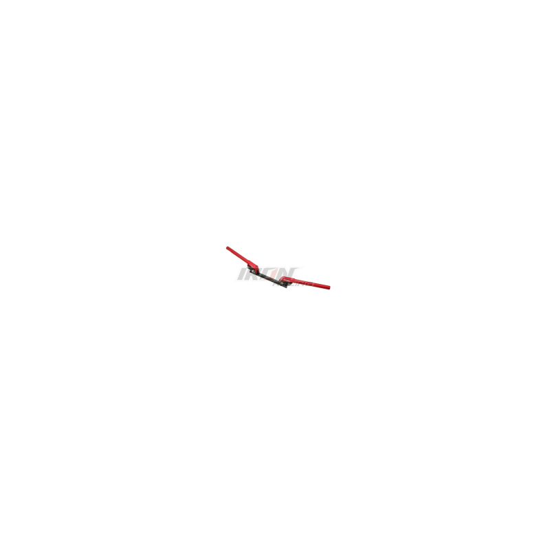 MANUBRIO ALUMINIO XTREME IRON RACING COLOR ROJO