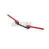 MANUBRIO ALUMINIO XTREME IRON RACING COLOR ROJO