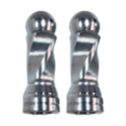 TAPON DECORATIVO PARA VALVULA EN FORMA RODONDO (PLATA)
