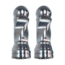 TAPON DECORATIVO PARA VALVULA EN FORMA RODONDO (PLATA)