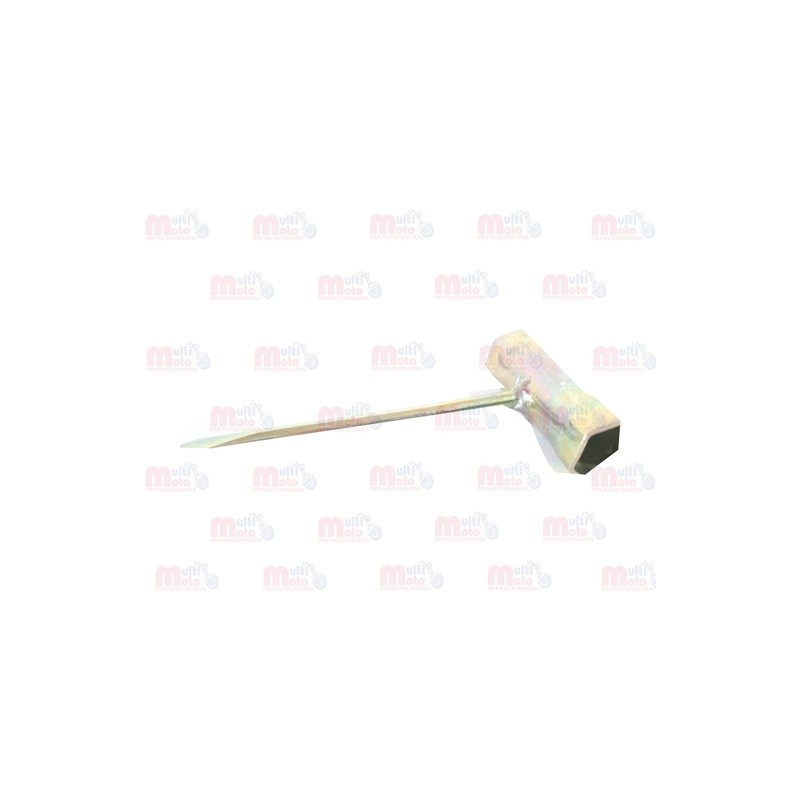 HERRAMIENTA LLAVE BUJIA FORMA T D8