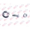 TORNILLO DECORATIVO ALUMINIO CON COLORES REDONDO M6 PLATA