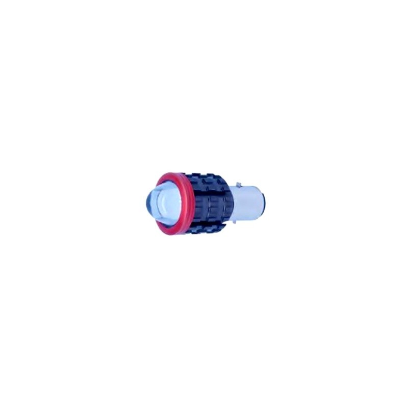 FOCO LED ALUMINIO P/MOTOCICLETA PREMIUM IR801 BA20D 10-100V 15W 2000LM
