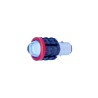FOCO LED ALUMINIO P/MOTOCICLETA PREMIUM IR801 BA20D 10-100V 15W 2000LM