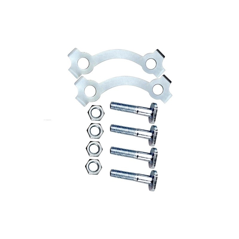 BIRLO/TORNILLO ENGRANE TRASERO PROMOTO CON TUERCA (4 PIEZAS) TIPO OEM ITALIKA FT125 ROJA /FT150S/DT125/150
