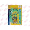 JUEGO DE EMPAQUES DE MOTOR COMPLETO ITALIKA FT125/CG125 125CC