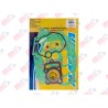 JUEGO DE EMPAQUES DE MOTOR COMPLETO ITALIKA FT125/CG125 125CC