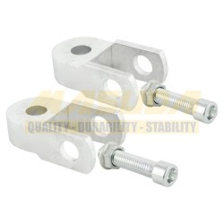 EXTENSION PARA AMORTIGUADOR DE MOTOCICLETA IR-9801 PLATA