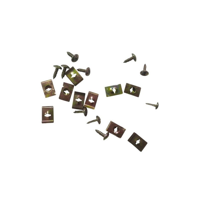 TORNILLO JUEGO CON GRAPAS ITALIKA DS125