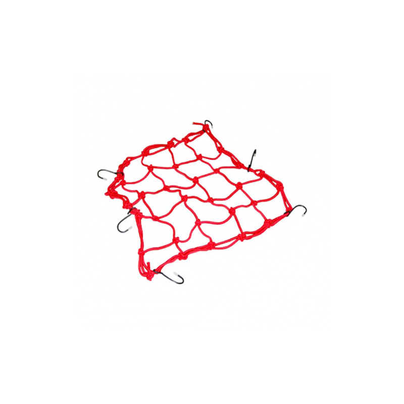 RED ELASTICA 40 X 40 CM 6 GANCHOS ROJO