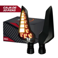 DIRECCIONAL LED SECUENCIAL TIPO DAGA AMAR-ROJO UNIVERSAL