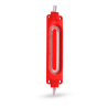 TIRA DE MODULO LED COB PLASMA 6 LUCES ENCAPSULADO ROJO