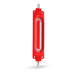TIRA DE MODULO LED COB PLASMA 6 LUCES ENCAPSULADO ROJO