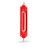 TIRA DE MODULO LED COB PLASMA 6 LUCES ENCAPSULADO ROJO