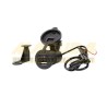 CARGADOR USB PARA MOTOCICLETA IR-3104 CON INTERRUPTOR