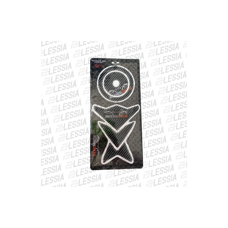 STICKER CRYSTAL CARBON PROTECTOR TAPON Y TANQUE DE GASOLINA UNIVERSAL