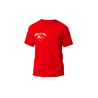 PLAYERA ROJO, LOGO BLANCO