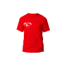 PLAYERA ROJO, LOGO BLANCO