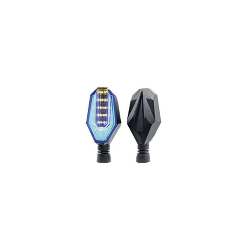 DIRECCIONAL LED DOBLE DIM UNIVERSAL (AMARILLO-AZUL)