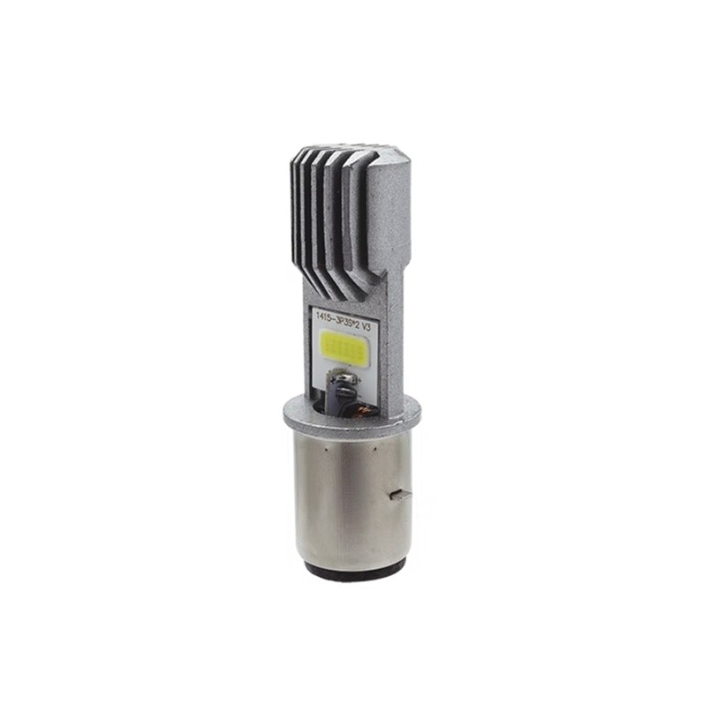 FOCO DE FARO PLATA LED PREMIUM MEDIA VUELTA BLANCO