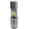FOCO DE FARO PLATA LED PREMIUM MEDIA VUELTA BLANCO