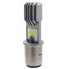 FOCO DE FARO PLATA LED PREMIUM MEDIA VUELTA BLANCO