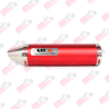 SILENCIADOR TIPO CONO PEQ 300MM ROJO MEK