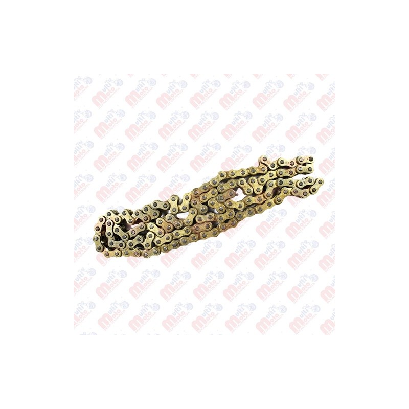 CADENA 428H-136 DORADA REFORZADA PREMIUM MEK